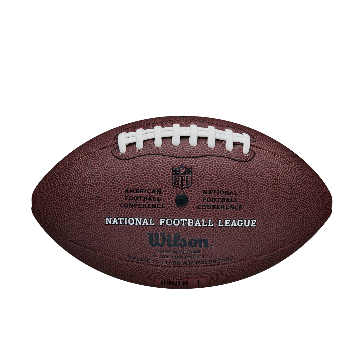 Balón de fútbol americano oficial Wilson NFL Duke, réplica en color marrón 