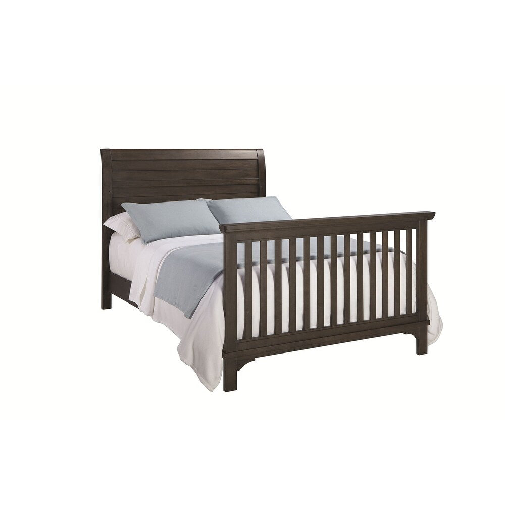 Westwood Taylor Farmhouse Wood Convertible Crib - Brown