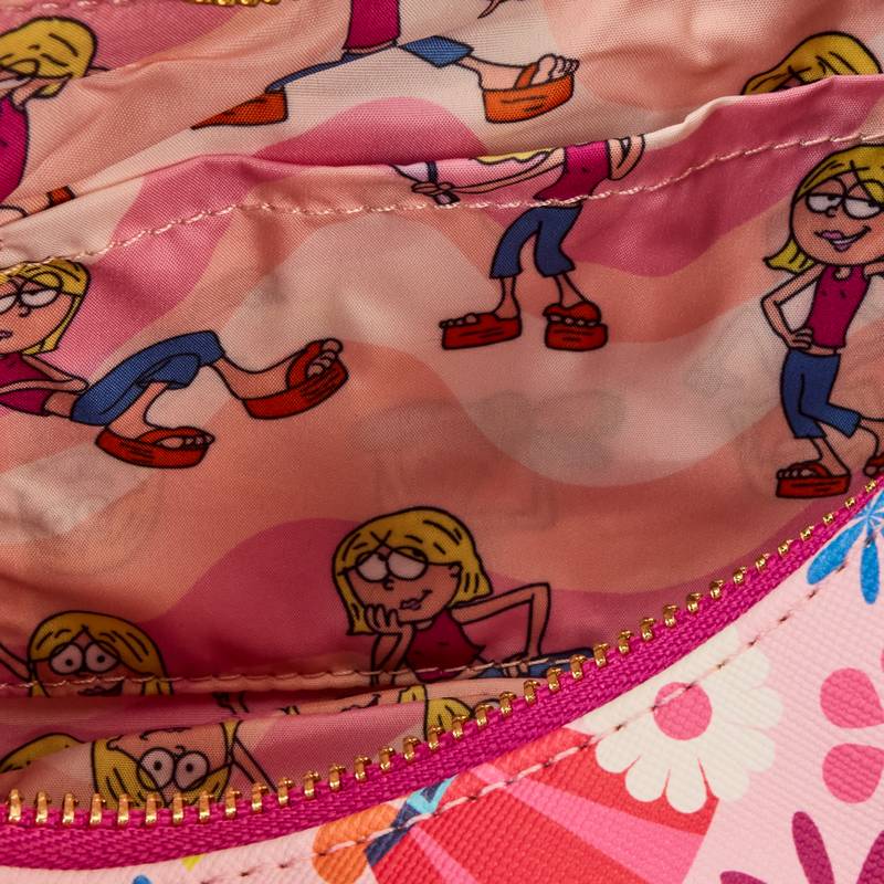 Disney Lizzie McGuire Y2K All-Over Print Crossbody Bag - Pink