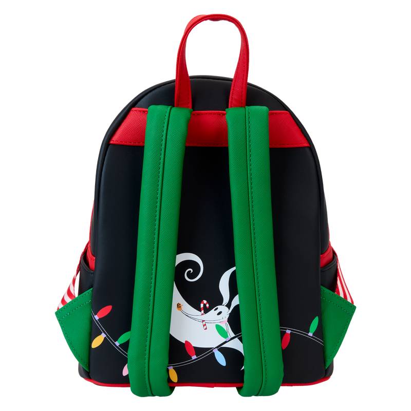 Loungefly The Nightmare Before Christmas Jack Light Up Glow Mini Backpack - Multicolor