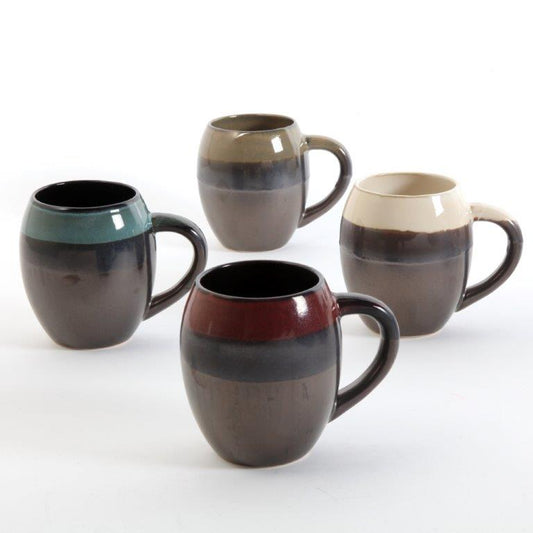 Gibson Home Soroca 19.5oz Mug Assorted Colors