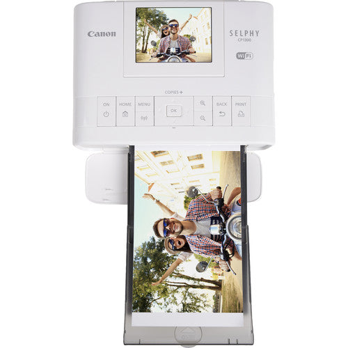 Canon SELPHY CP1300 Compact Photo Printer (White)