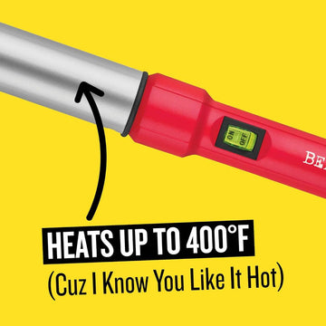 Bed Head BH390N1 Curlipops Styling Iron with Protective Glove - Red