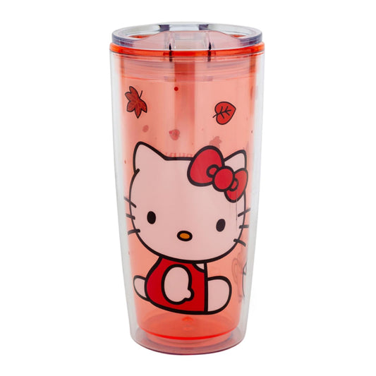Sanrio Hello Kitty 20 oz Travel Tumbler with Slide Close Lid - Red