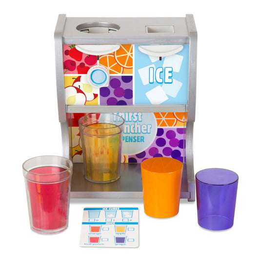 Melissa and Doug Thirst Quencher Dispenser (12-Piece)