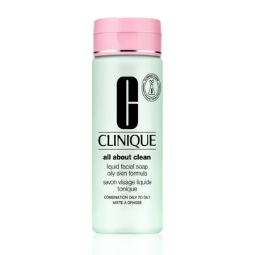 Jabón facial líquido suave para mujeres de 6,7 oz de Clinique