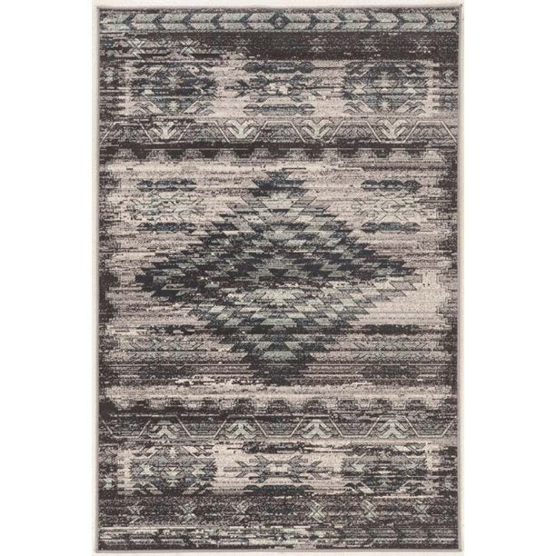 Vintage 5'x7' Rug - Azteca Print