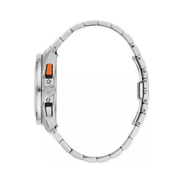 Bulova Chronograph Racer Men's 42mm Silver Bracelet Watch - Blue Dial