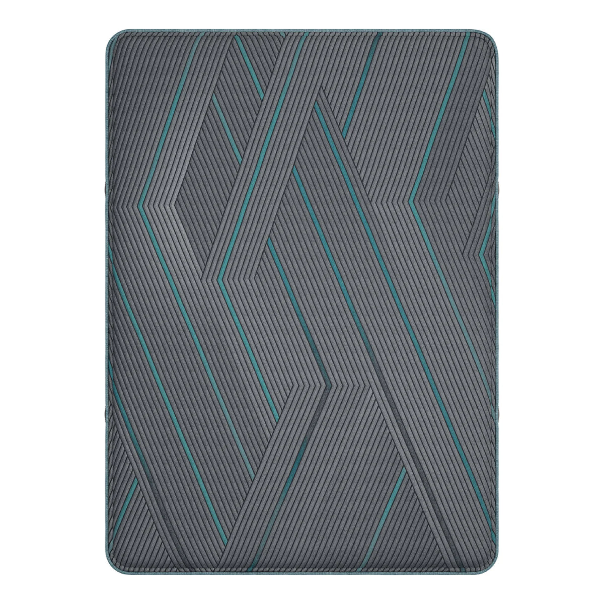 Beautyrest Level Two 12" Hybrid Medium Firm Mattress -  Blue/Gray