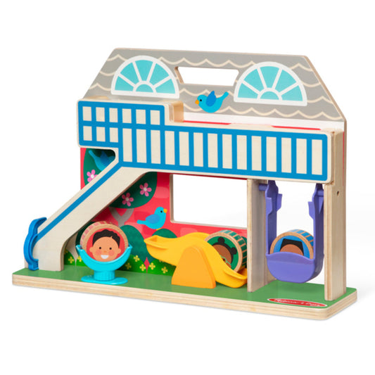 Melissa & Doug GO Tots Schoolyard Tumble Playset