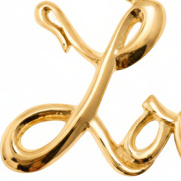 "Love" Pendant in 14K Yellow Gold