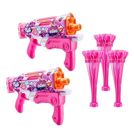 XShot Bunch O Balloons Unicorn Splash Hyperload Blaster Set (2-Pieces)