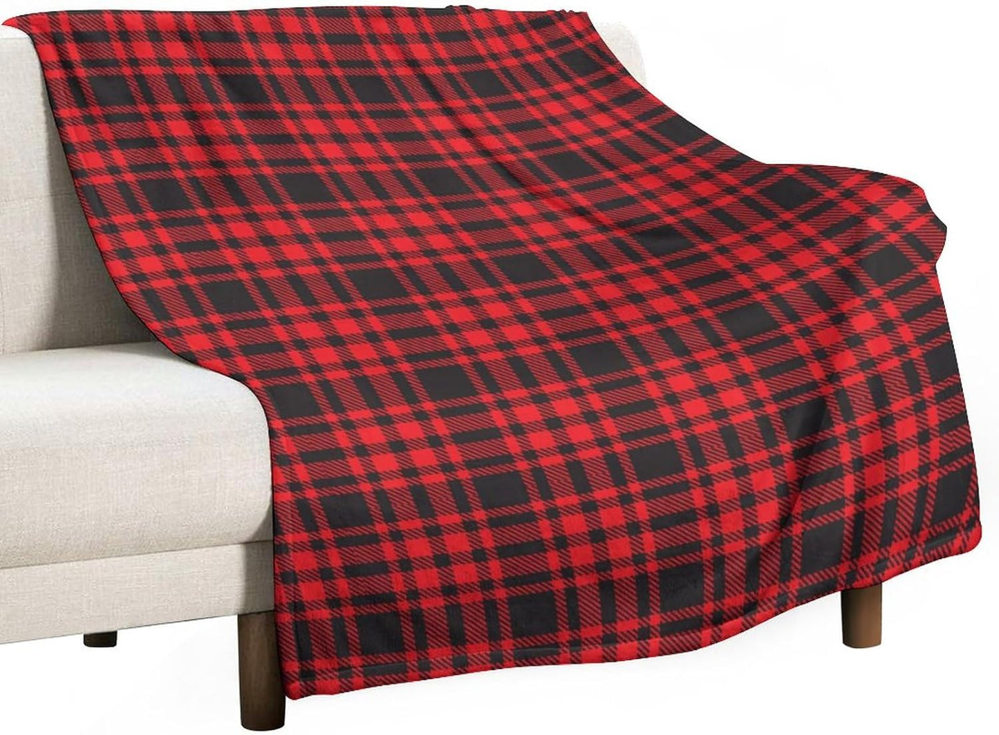 Christmas Throw Blanket - Plaid