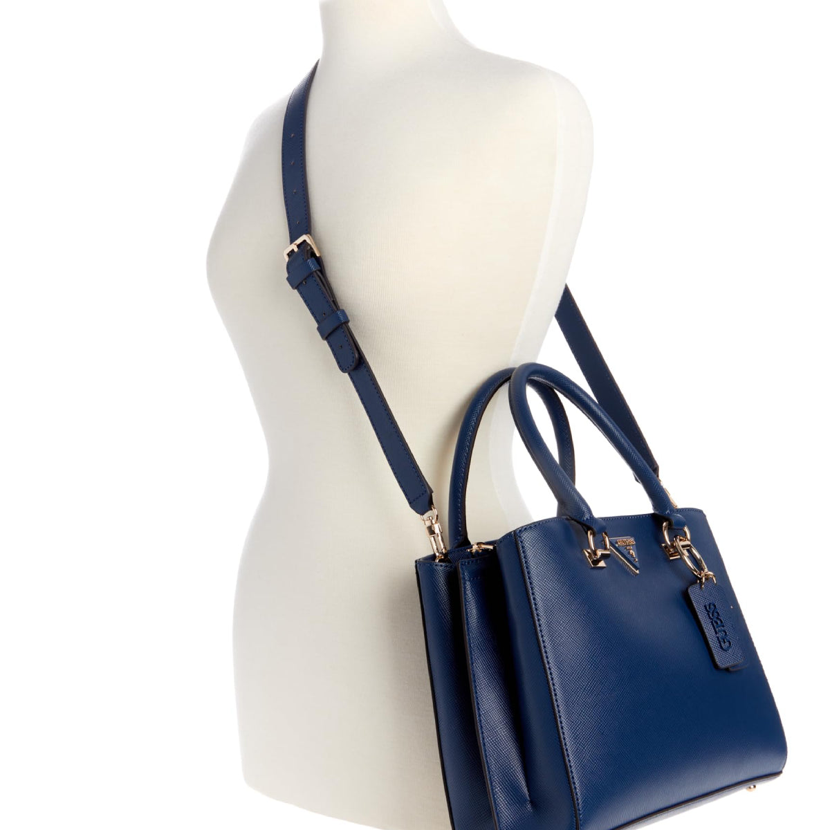 Guess Noelle Girlfriend Satchel - Navy