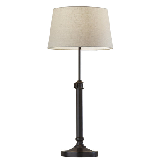 Adesso Mitchell 24" Table Lamp Adjustable- Antique Black