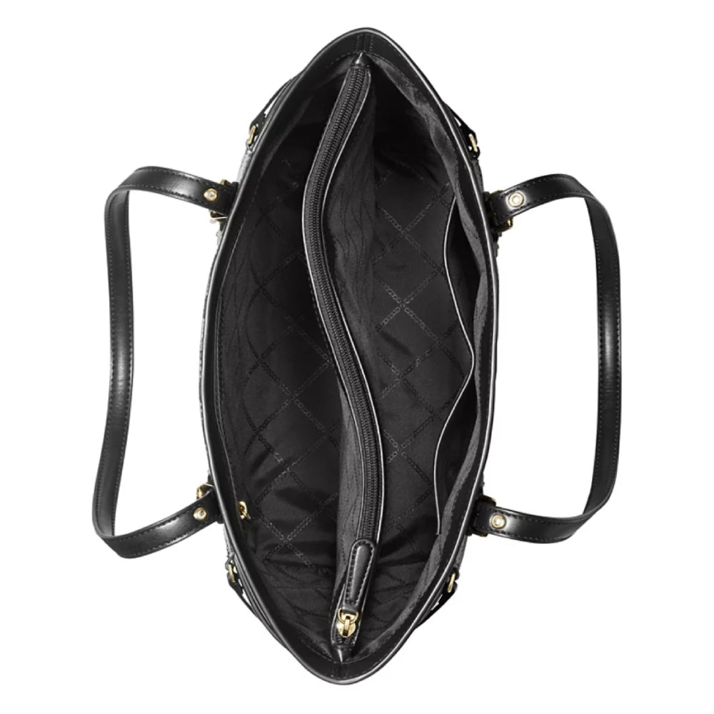 Michael Kors Voyager Large East West Tote Bag - Black/White– Curacao