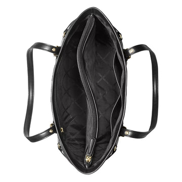 Michael Kors Voyager Large East West Tote Bag - Black/White