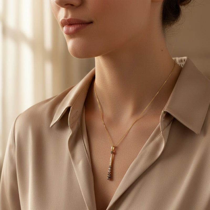 Le Vian Women's 0.37 ct. Chocolate Ombré Pendant Necklace in 14K Gold