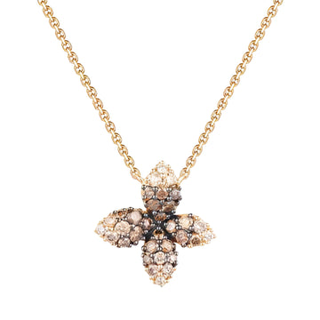 Le Vian Women's 0.5 ct. Adjustable Chocolate Ombre Diamonds Necklace in 14K Gold