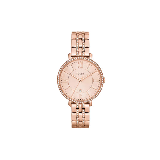 Fossil Jacqueline Women's 36mm Bracelet Watch - Rose Gold