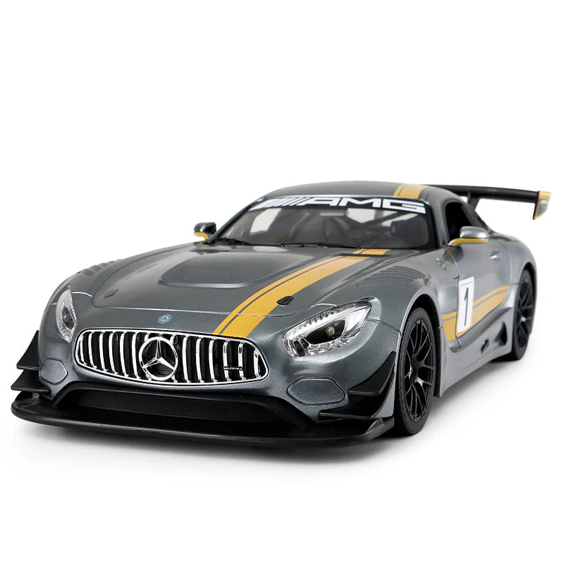 Rastar 1:14 Scale Mercedes Benz Amg Gt3 Remote Control Car - Gray
