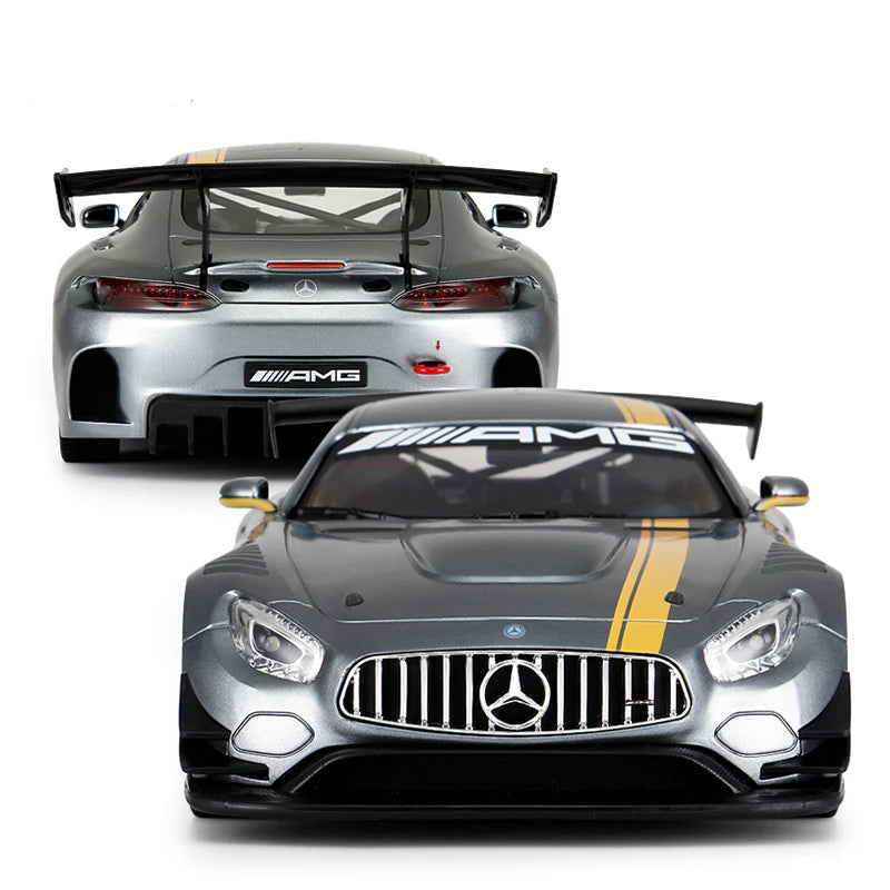 Rastar 1:14 Scale Mercedes Benz Amg Gt3 Remote Control Car - Gray