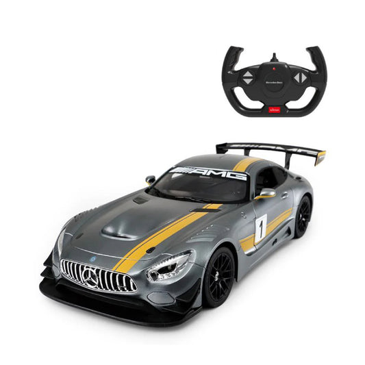 Rastar 1:14 Scale Mercedes Benz Amg Gt3 Remote Control Car - Gray