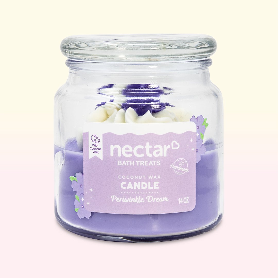 Nectar Bath Treats Periwinkle Dream Candle