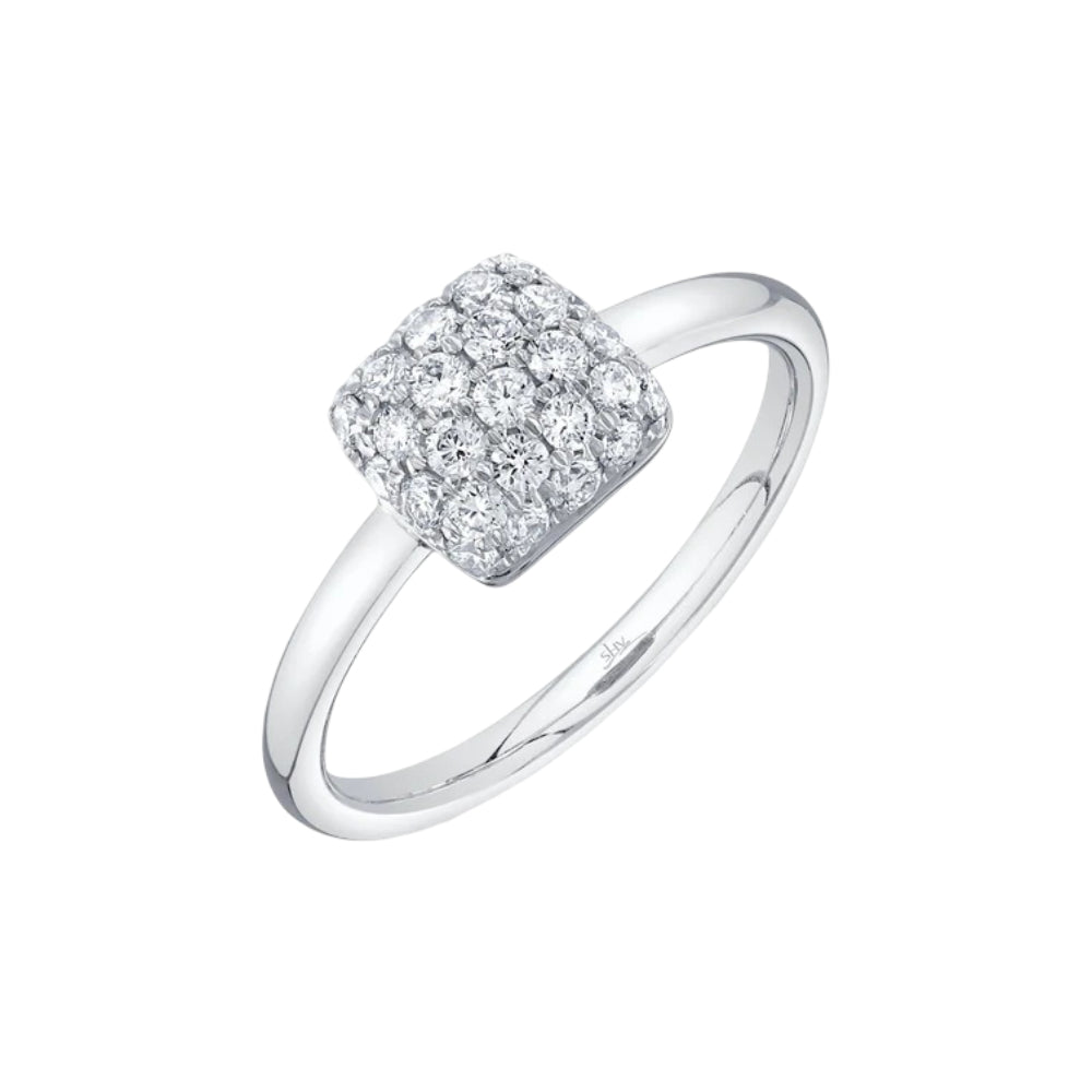Shy Creation Kate 0.53 ct. Diamond Pave Ring - Size 7