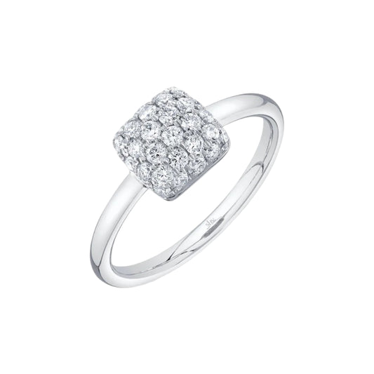 Shy Creation Kate 0.53 ct. Diamond Pave Ring - Size 7