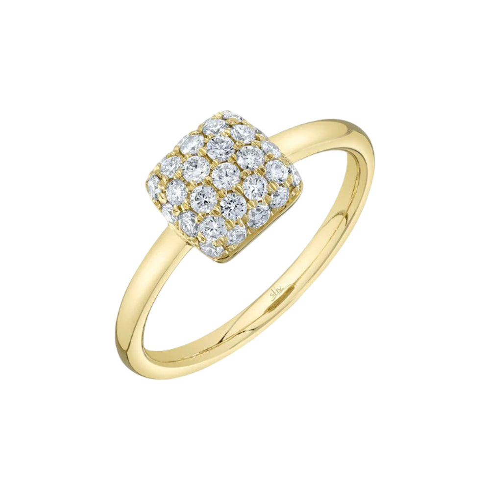 Shy Creation Kate 0.53 ct. Diamond Pave Ring - Size 7