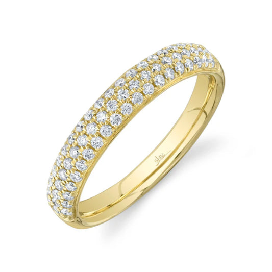 Shy Creation Kate 0.42 ct. Diamond Ring in 14K Yellow Gold - Size 7