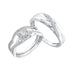 Shy Creation Women's 0.22 ct. Diamond Trio Set in 14k White Gold - Curacao