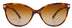 Burberry Women's Cat Eye Sunglasses 0BE4216- Dark Havana/ Brown Gradient - Curacao