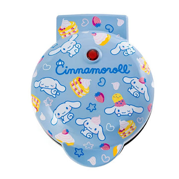 Uncanny Brands WM3/KIT/CI1 Hello Kitty Cinnamoroll Mini Waffle Maker - Blue/Black