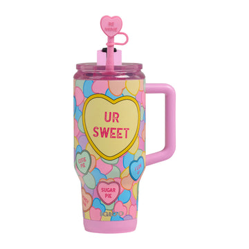Igloo Sweethearts Candies 32 Oz Travel Mug - Pink