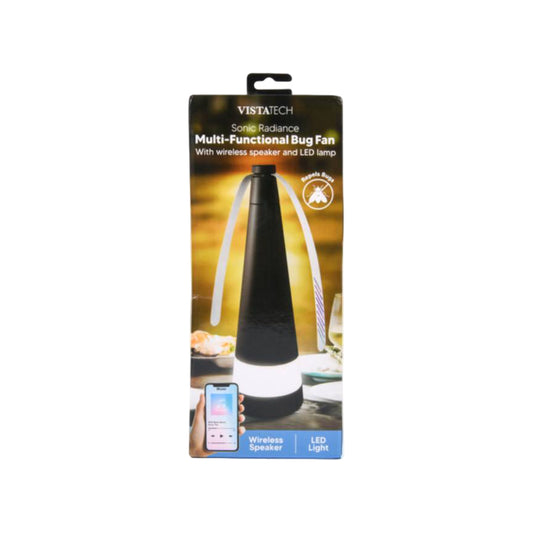 Vista Tech Sonic Radiance Multi Functional Bug Fan - Black/White
