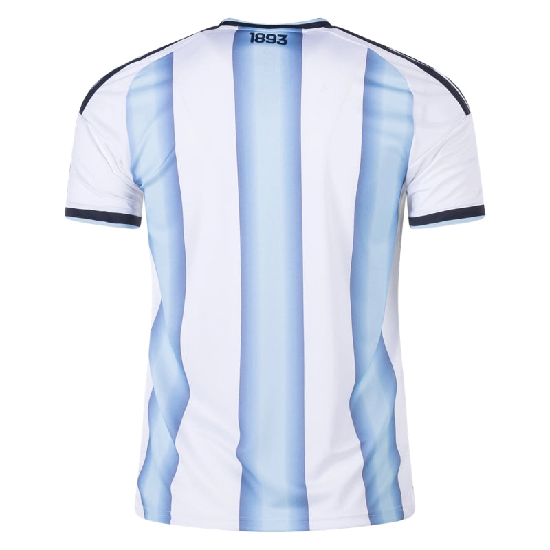 Adidas Argentina Unisex Replica Home Jersey - Blue/White