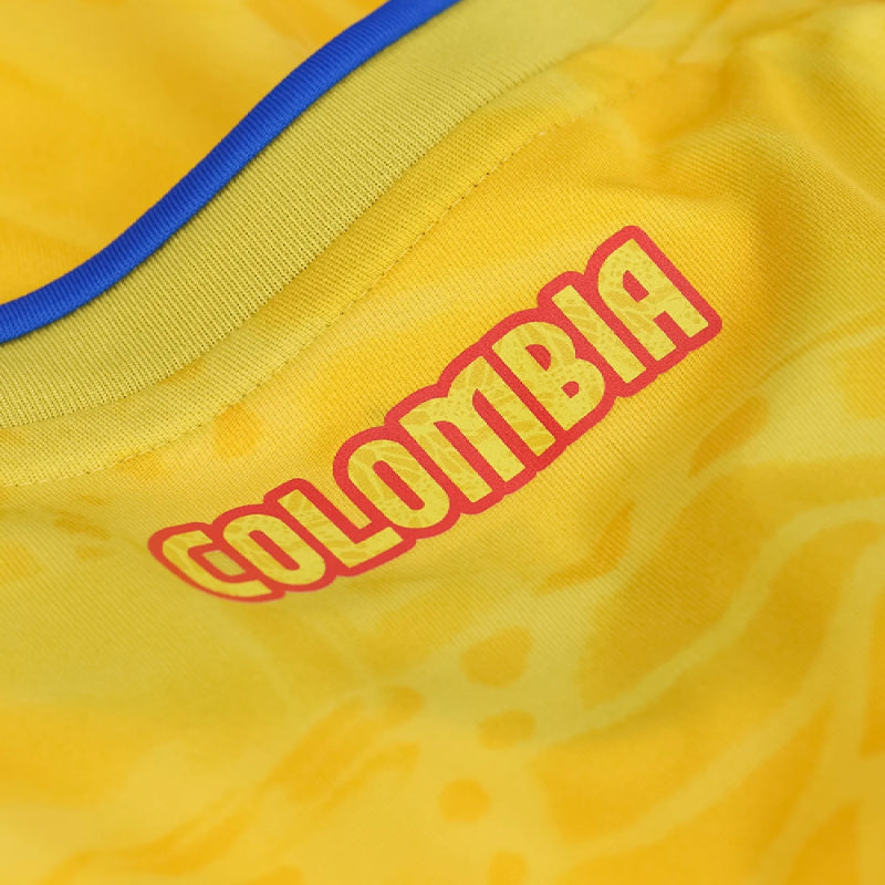 Adidas Colombia Unisex Replica Home Jersey - Yellow