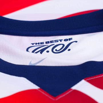 Nike USA Men's Replica Home Jersey - White/Red