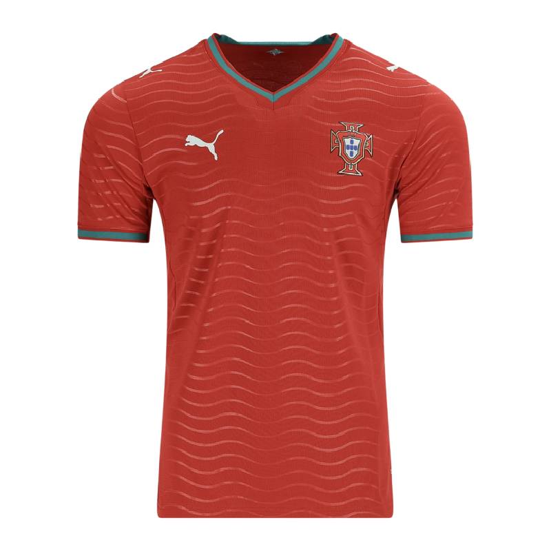 Puma Portugal Men's Replica Home Jersey - Red– Curacao