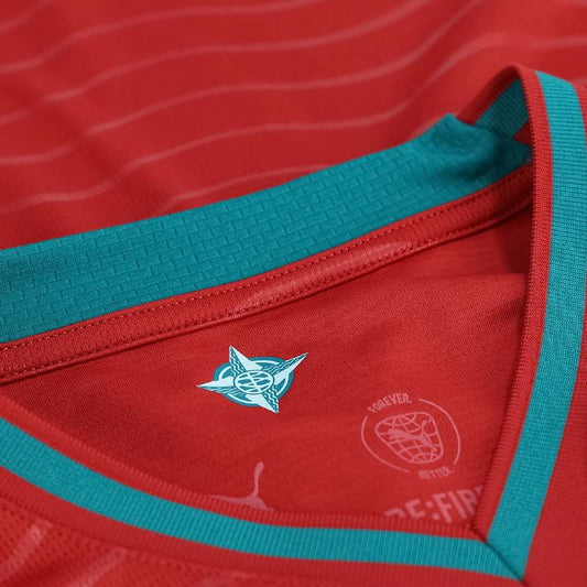 Puma Portugal Men's Replica Home Jersey - Red