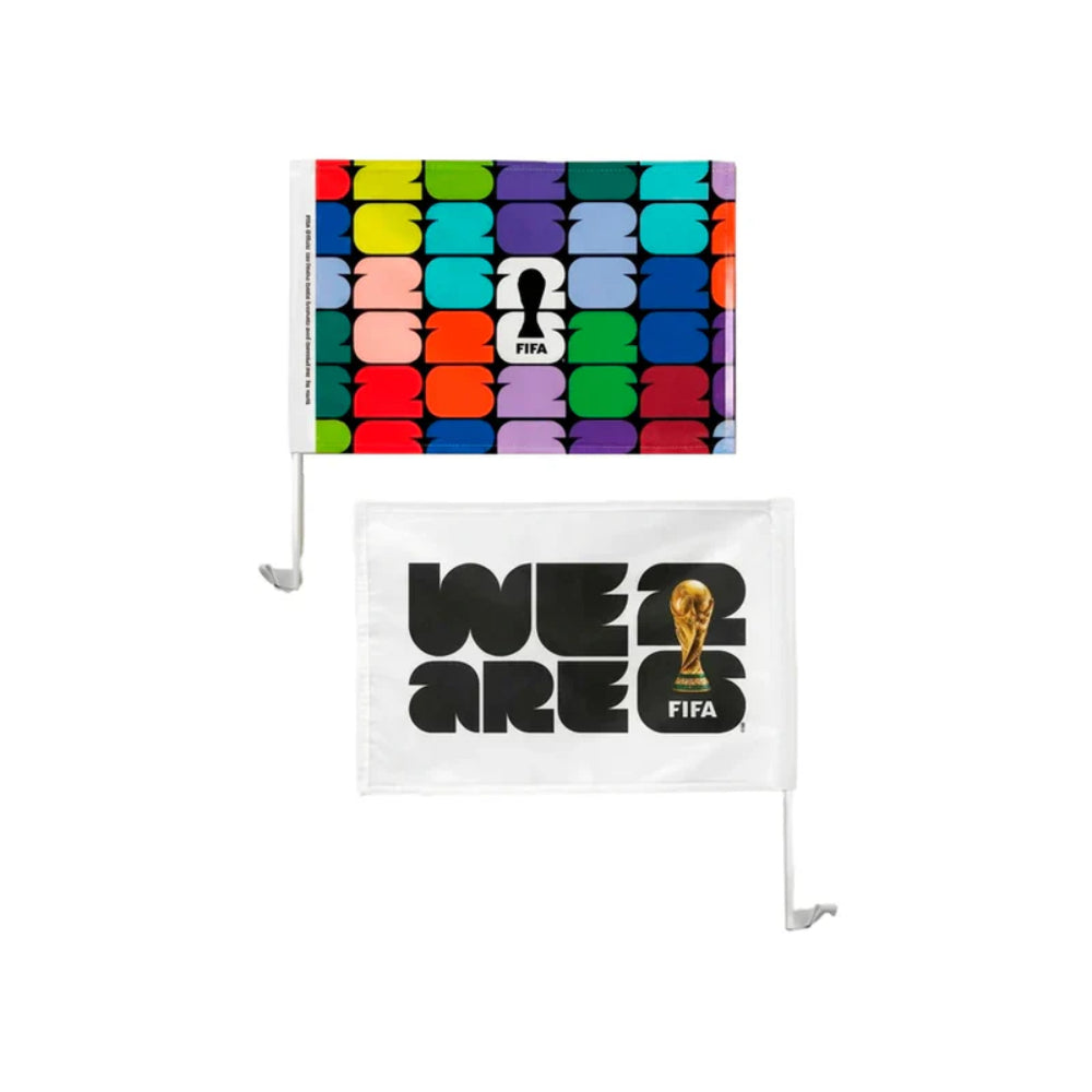 FIFA World Cup 2026 Logo Car Flag