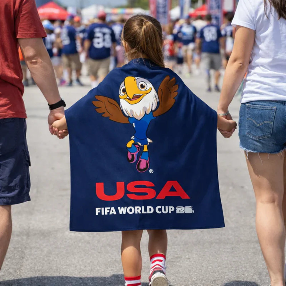 FIFA World Cup 2026 Unisex USA Cape - Blue– Curacao
