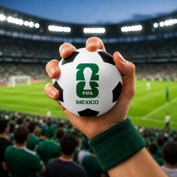 FIFA World Cup 2026 Mexico Stress Ball - White/Green