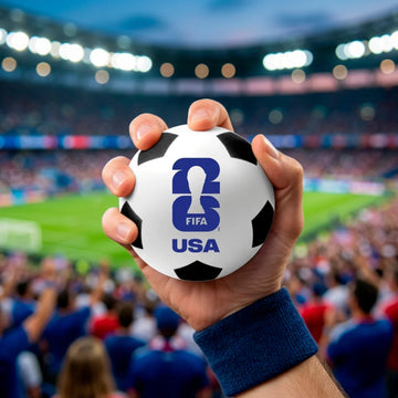 FIFA World Cup 2026 USA Stress Ball - White/Blue