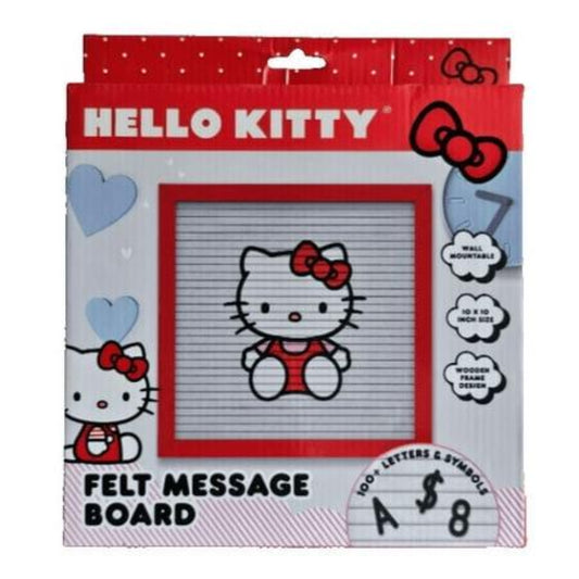 Hello Kitty 10" x 10" Felt Message Board