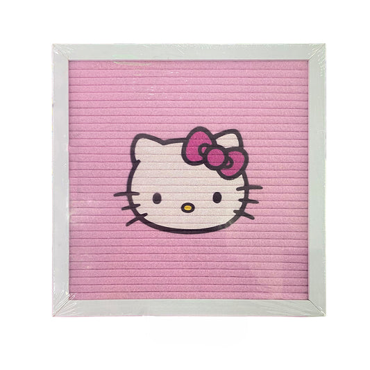 Hello Kitty Felt Message Board - Pink