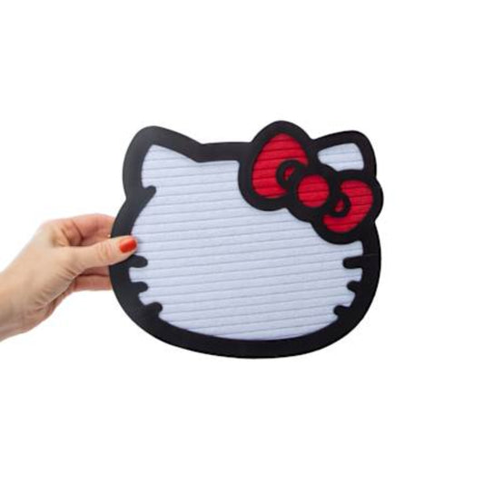 Hello Kitty Felt Message Board - Black/Red