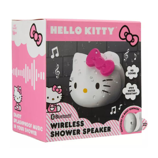 Hello Kitty Wireless Shower Speaker - White/Pink